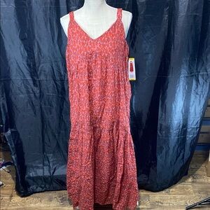 NWT Joie size medium pink Sleeveless Dress summer maxi spring lined